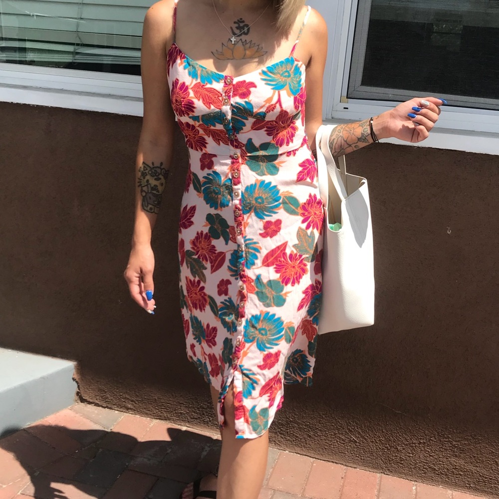 Colorful patterned Forever 21 Sundress